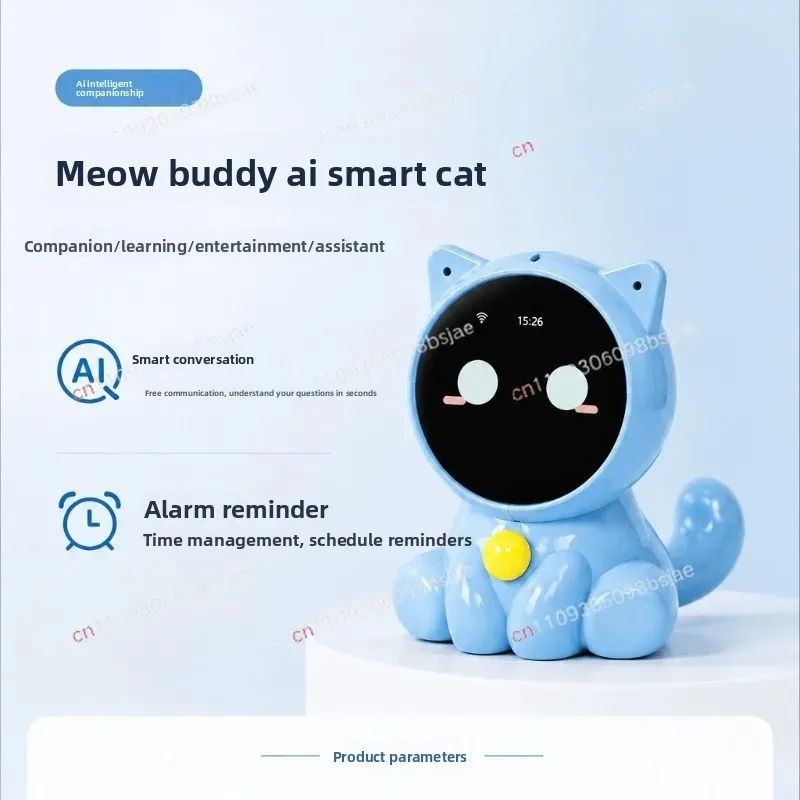Meow partner desktop EchoEar Xiaozhi AI chat voice companion robot cute pet deepseek intelligent dialogue