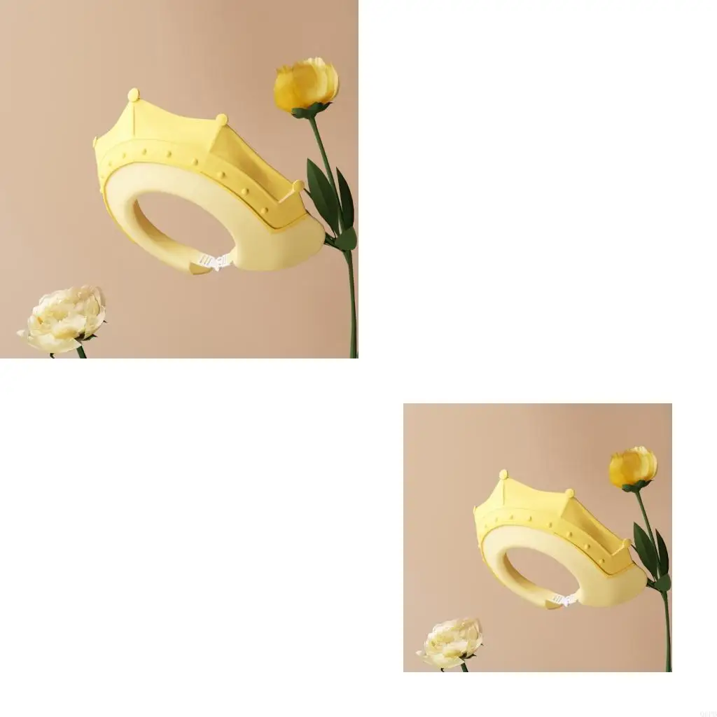 

Reusable Baby Hair Washing Hat Waterproof Ear protect Comfortable Bath Time Gear