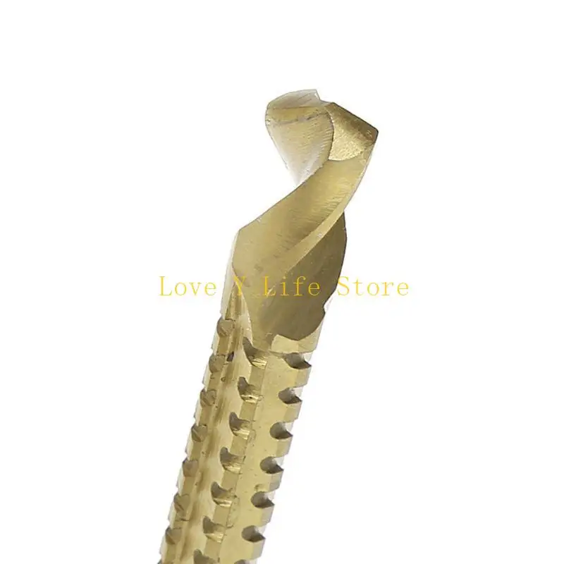 L74C 6 pezzi/set acciaio HSS per taglio fori per per trapano a gradino in titanio 4-32 mm metallico