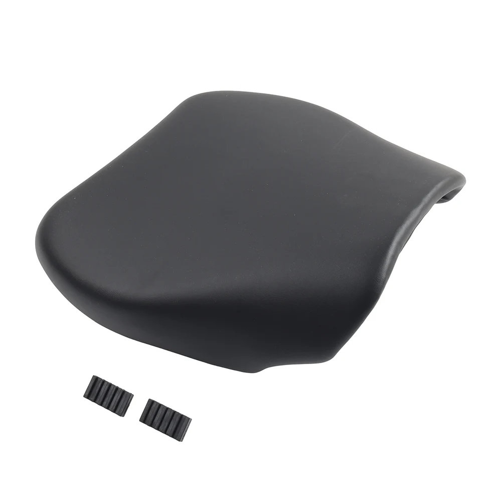 Motorcycle Front Driver Seat Passenger Cushion Cover For SUZUKI TL1000R 1998 1999 2000 2001 2002 2003 PU Leather Black
