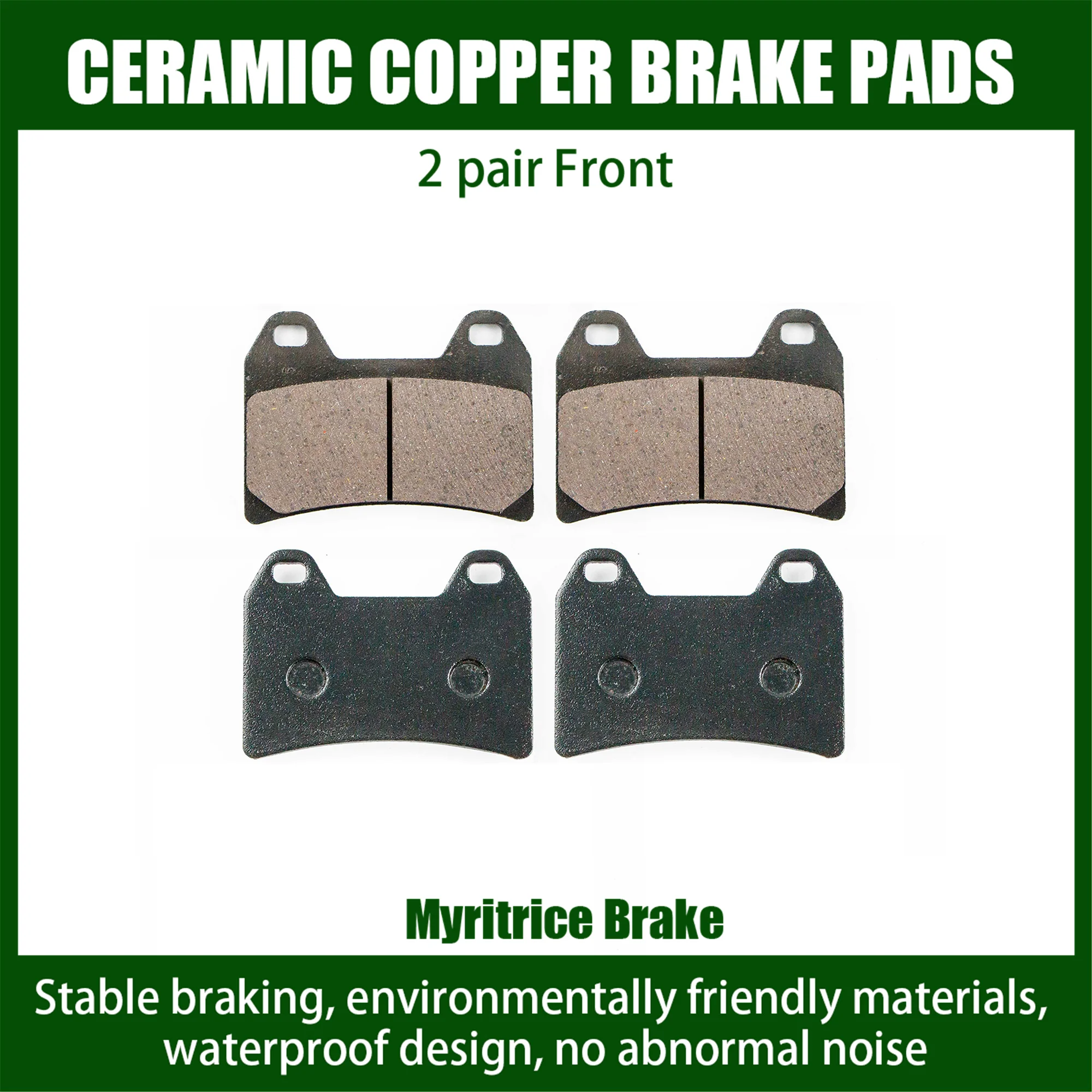 Myritrice Fit For Ducati Motorcycle Monster 696 796 1100 Hypermotard796 1100 2007-20009 Supersport 800 900 Front Rear Brake Pads