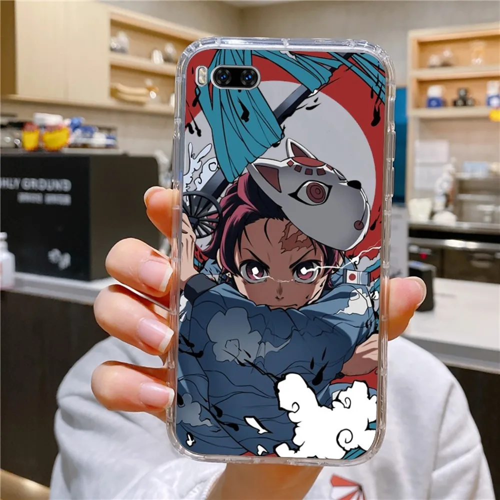 No Yaiba D-Demon S-Slayer Phone Case For Huawei Mate P10 P20 P30 P40 P50 Smart Z Honor 50 60 70 Pro Lite Transparent Case