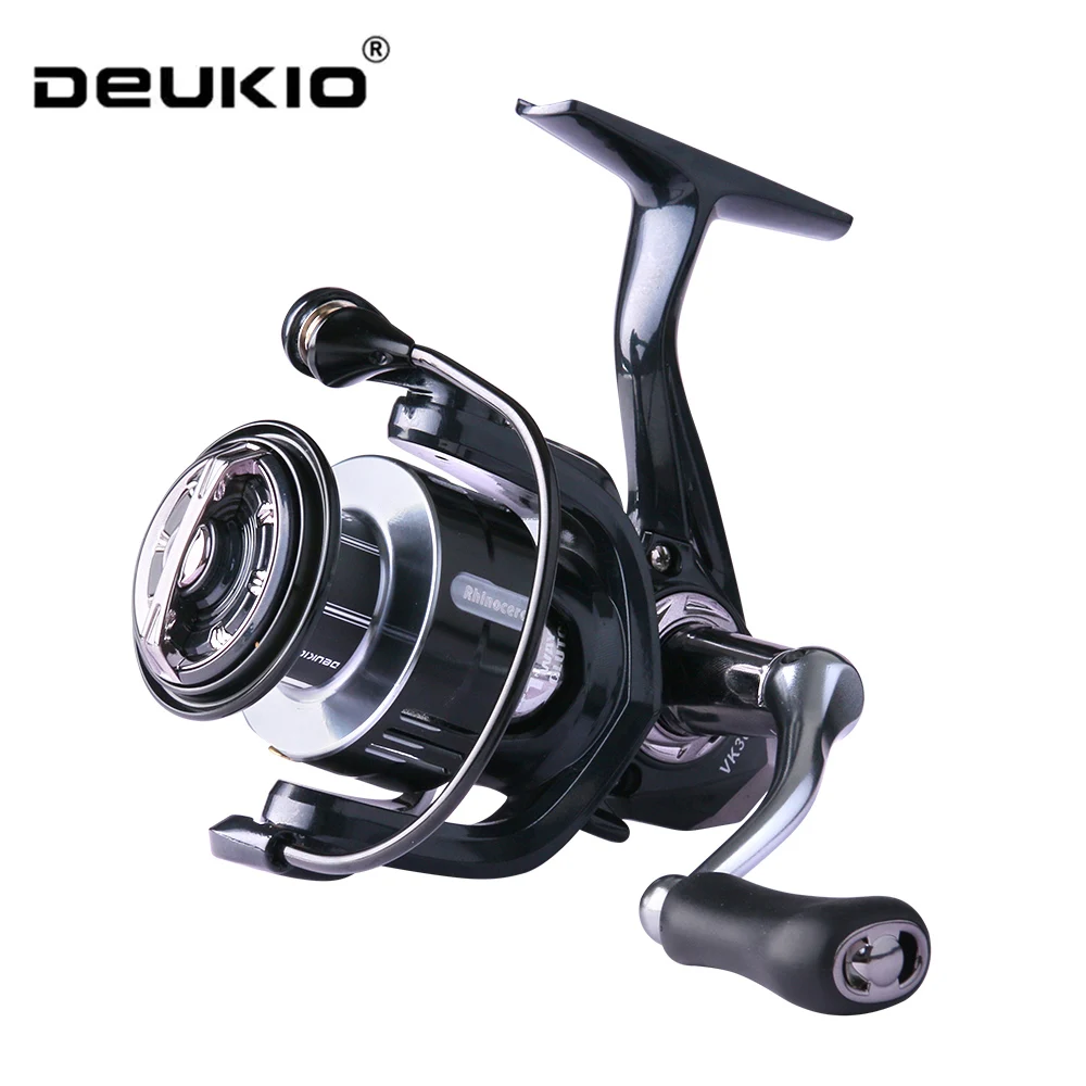 DEUKIO VK2000-7000 Fishing Reels 15kG Max Drag 3+1 Ball Bearings Ultralight Metal Line Cup Spinning Reel Fishing Equipment