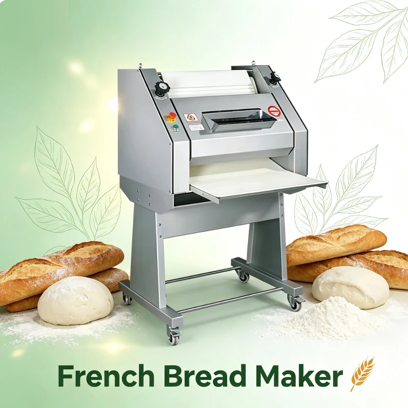 High Quality French Bread Drum Machine, Multifunctional Baguette Making Machine, Baking Machine Production Line