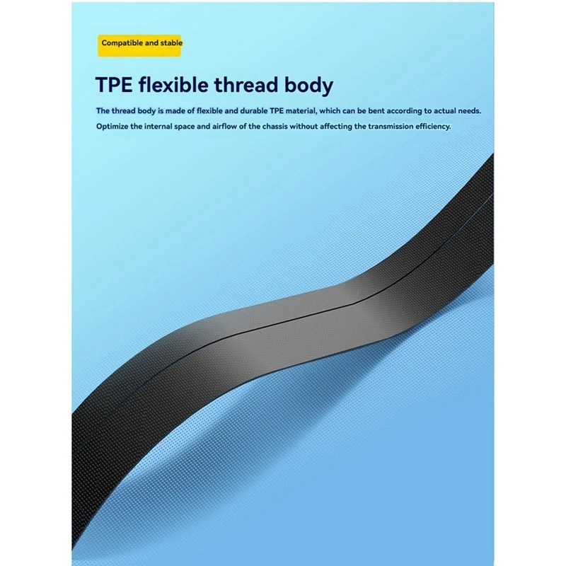 M.2 SSD Verlengkabel M.2(NGFF) Sleutel M Nvme Verlengkabel Extender Ondersteuning 2230/2240/2260/2280 Harde Schijf