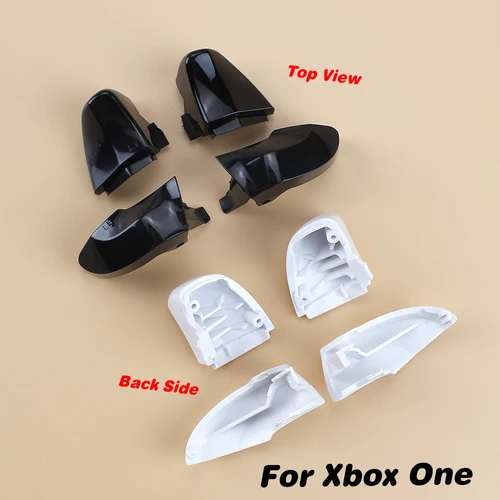 Imagen 2 del producto Botón de parachoques de gatillo RB LB para Xbox One Elite 2 Slim Xbox Series XS, controlador de mando L1 R1 L2 R2, accesorios negros, 1 ud.