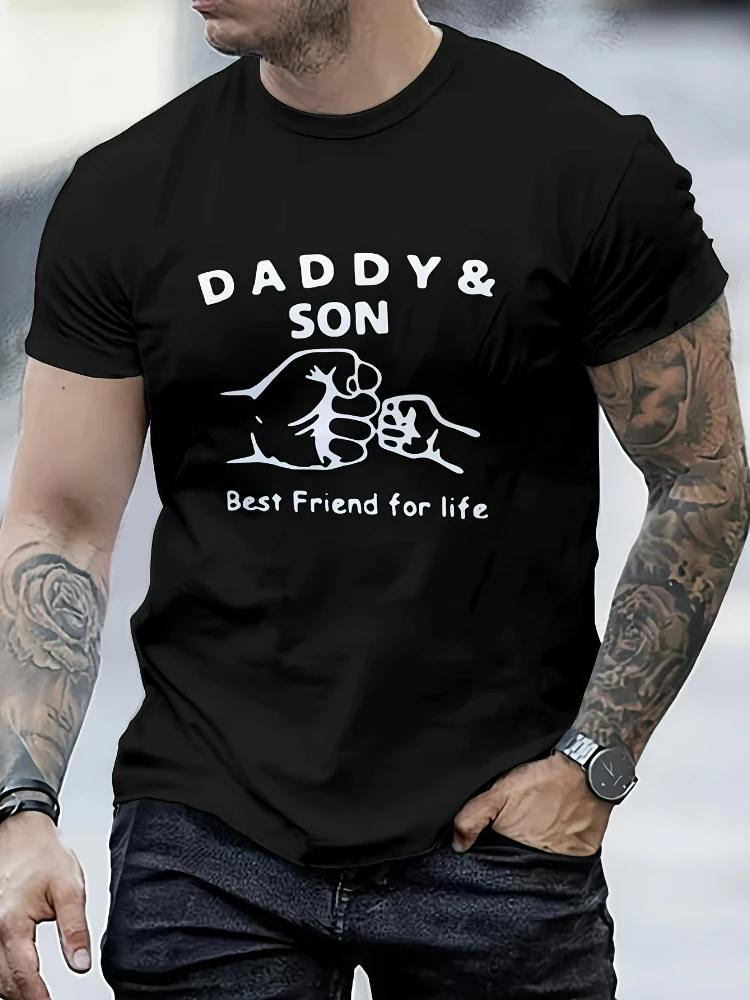 

Men's Summer Casual T-Shirt with Unique Print Design - Soft 100% cotton short sleeve O-neck T-shirt.