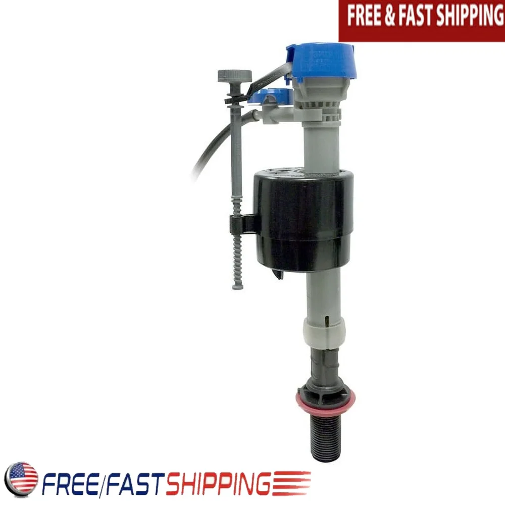 

Высокопроизводительный универсальный наполнительный клапан для унитаза, тихая работа, контроль воды, регулируемый резервуар для заправки чаши, 2 шт., быстрая установка