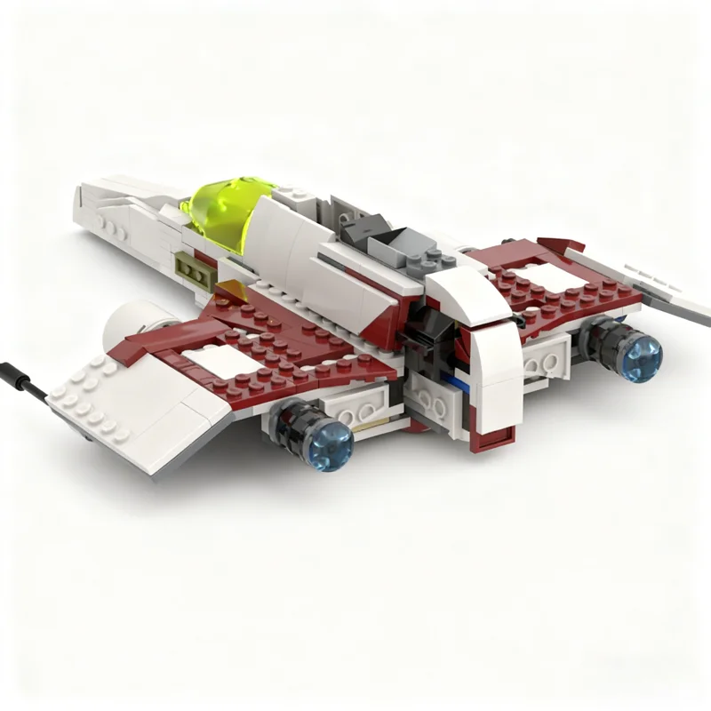 389 Uds. MOC Star Battle E soporte de ala modelo bloques de construcción arquitectura regalos de navidad DIY idea juguetes educativos niños ladrillo