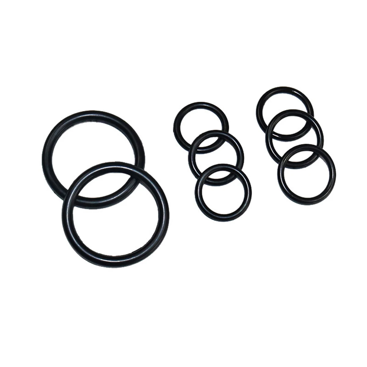 250Pcs 10 Sizes Universal NBR Seal Ring Kit Nitrile Rubber O-Ring Oil Seal Gasket Sealing Rings Rubber Machine Combination Set