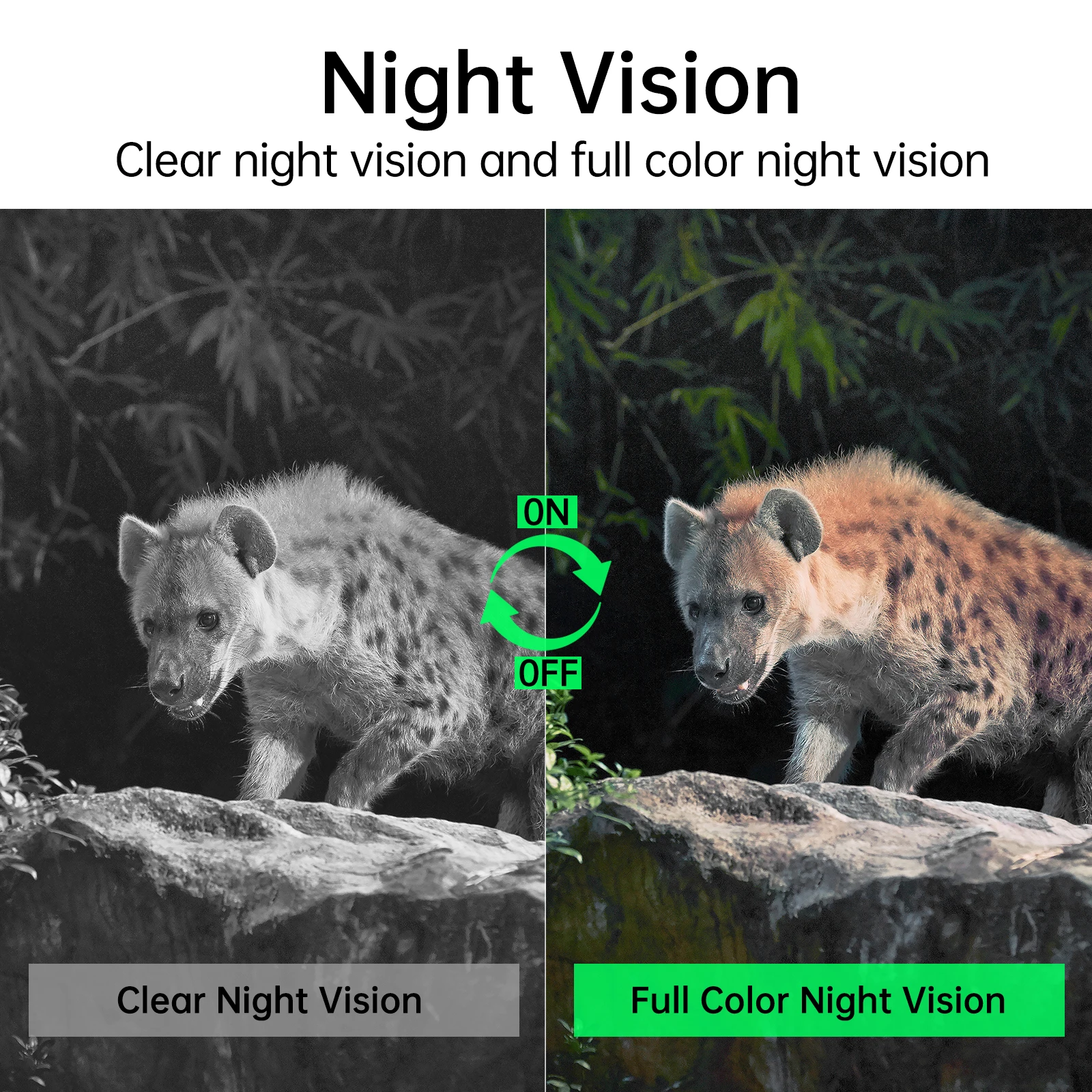 5W Solar Trail/Hunting/Game Camera 3MP Game Camera Color Night Vision PIR Motion Detection 0.2S Trigger Speed 2-way Audio IP65