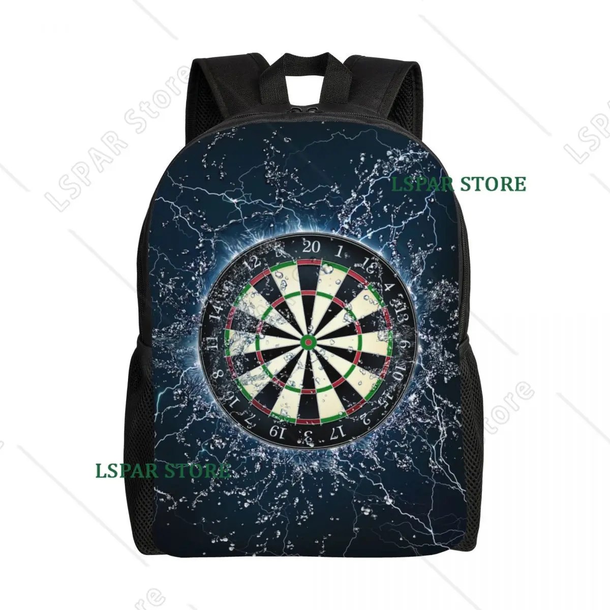 

Индивидуальный рюкзак с 3D-печатью для мальчиков и девочек: мишень для стрельбы из лука, дартс, школьный, дорожный, для ноутбука до 15 дюймов