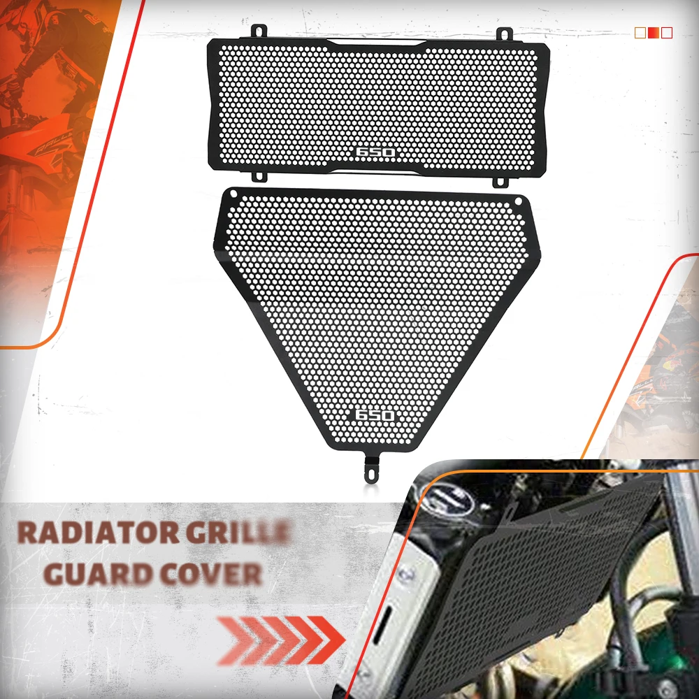 

Для Kawasaki Ninja 650 40th Anniversary Ninja 650 Tourer мотоциклетная решетка радиатора, крышка резервуара для воды 2017-2023 2024 2025