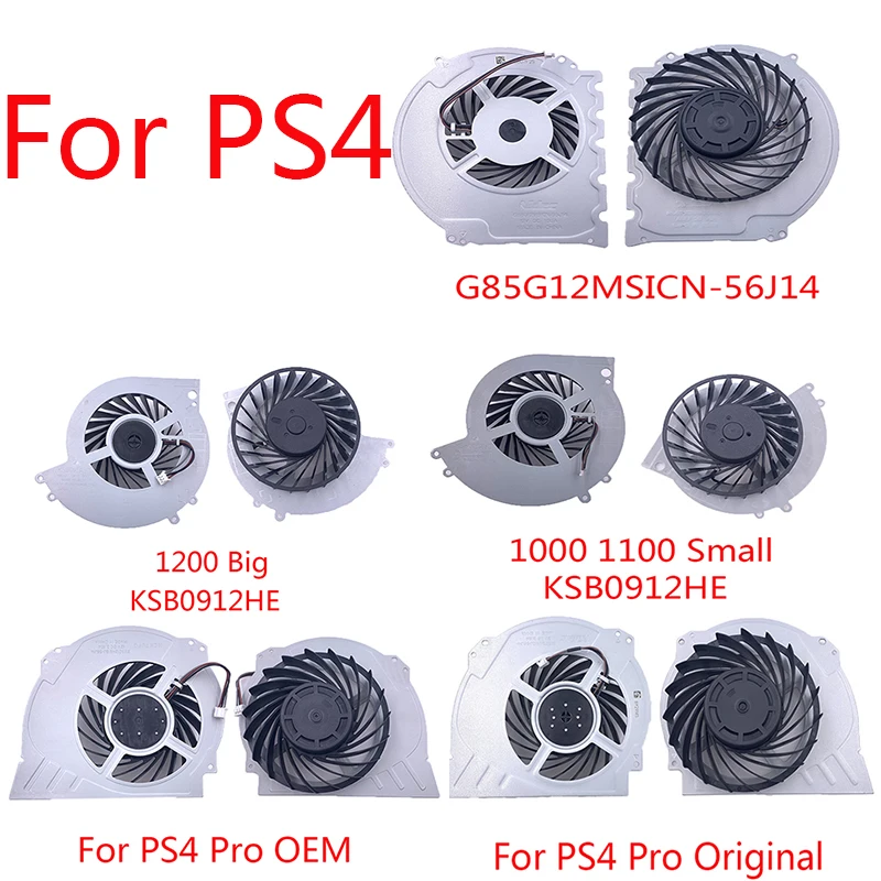 For Sony PlayStation 4 PS4 Slim CUH-2016A/B Internal Cooling Fan For PS4 Slim PRO 1000 1100 1200 2000 7000