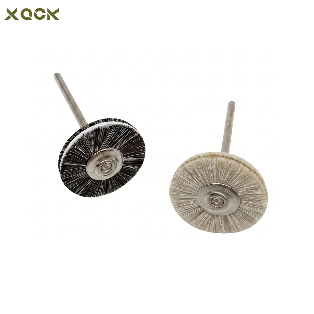 12pcs 22mm Mounted Cloth Polishing Brush Premium Jewellery Buffing Grinding Wheel Rotary Tool Accessories Jewelry Tools