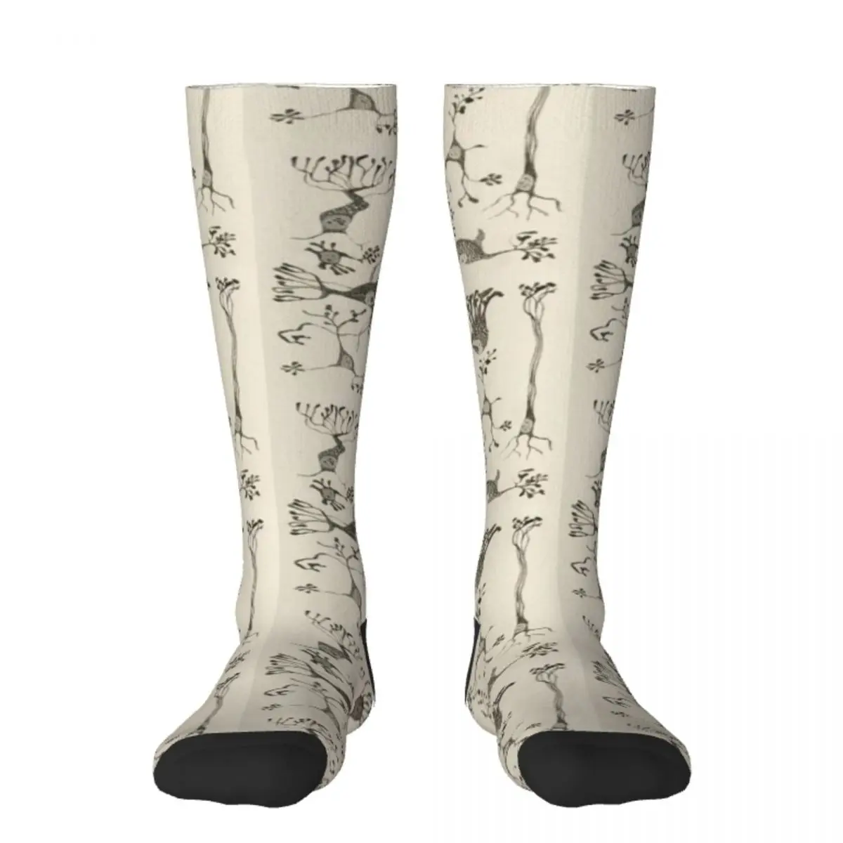 

Vintage Neuron Cells Socks short cute colored Men's Boy Child Socks Women's