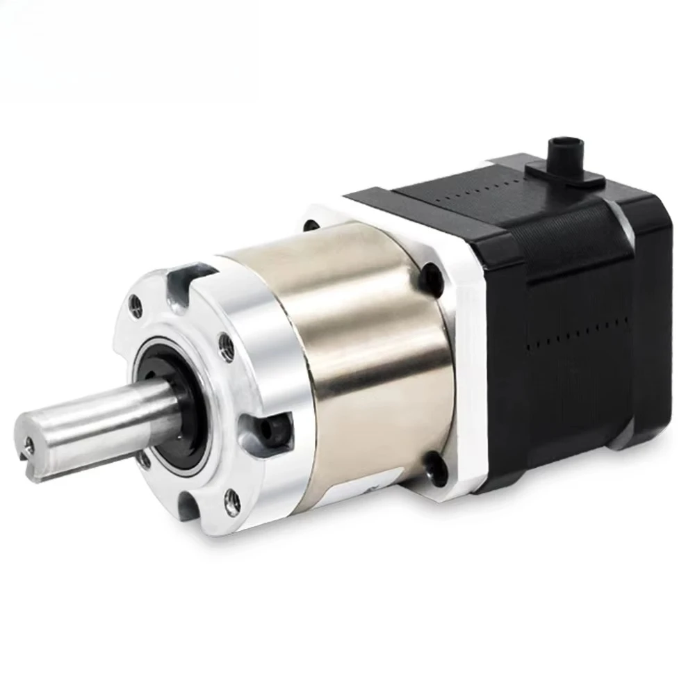

Nema17 Planetary Gearbox Solar Tracker Stepper Motor With Reducer Ratio 3.7-369 Current 1.33/1.5A Holding Torque 270/380mNm