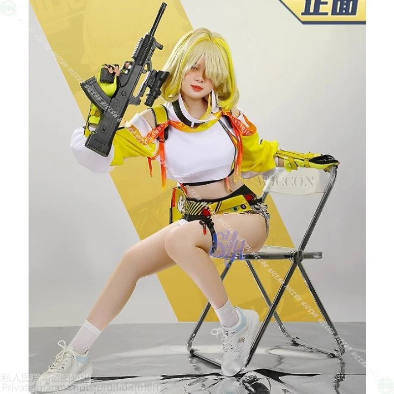 NebulaCloak Elegg Game NIKKE آلهة النصر تأثيري أنيمي معركة موحدة Y2k معطف صغير جيراي كي الفتيات هالوين كوس #3