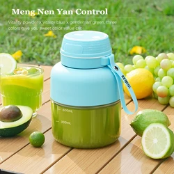 LAC Freshly Squeezed Direct Drinking Double Lid Large-Capacity Sports Cup USB Wireless Portable Mixer Fruit Electric Juicer