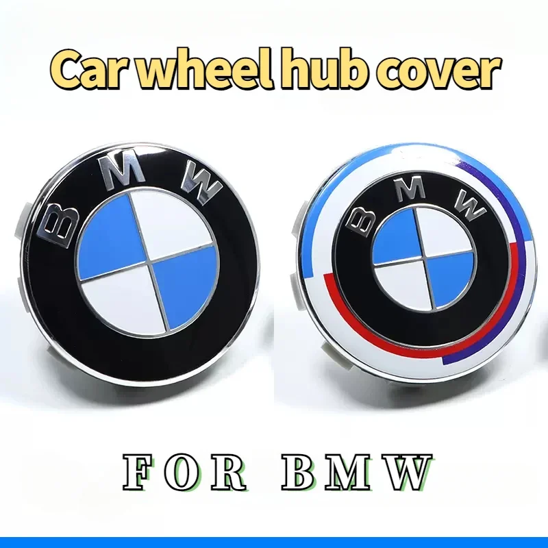 

4Pcs 56mm 68MM Car Wheel Center Hup Caps Wheel Cover For BMW E36 E39 E46 E60 E90 E90 F01 F10 F30 G01 G20 G21 G30 G11 F15 X5 X3