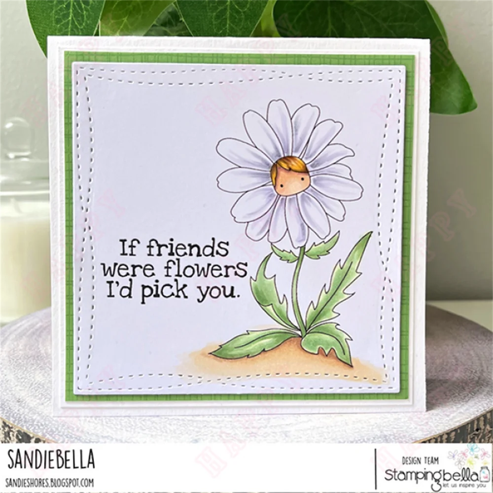 طوابع وقوالب قطع شفافة لقصاصات ذاتية الصنع ، زهور جميلة ، أقحوان ، صنع بطاقات ورقية ، مشغولات ديكورية ، ألبوم صور ، ربيع