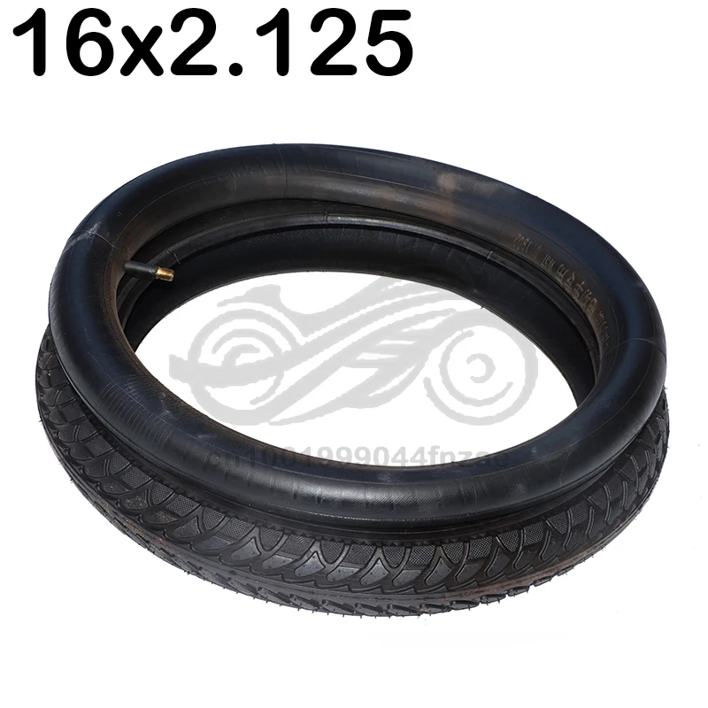 High quality Electric Bicycle Tires 16x2.125 Inch Electric Bicycle Tire Bike Tyre Inner Tube Size 16*2.125 for Dirt Pit Bike