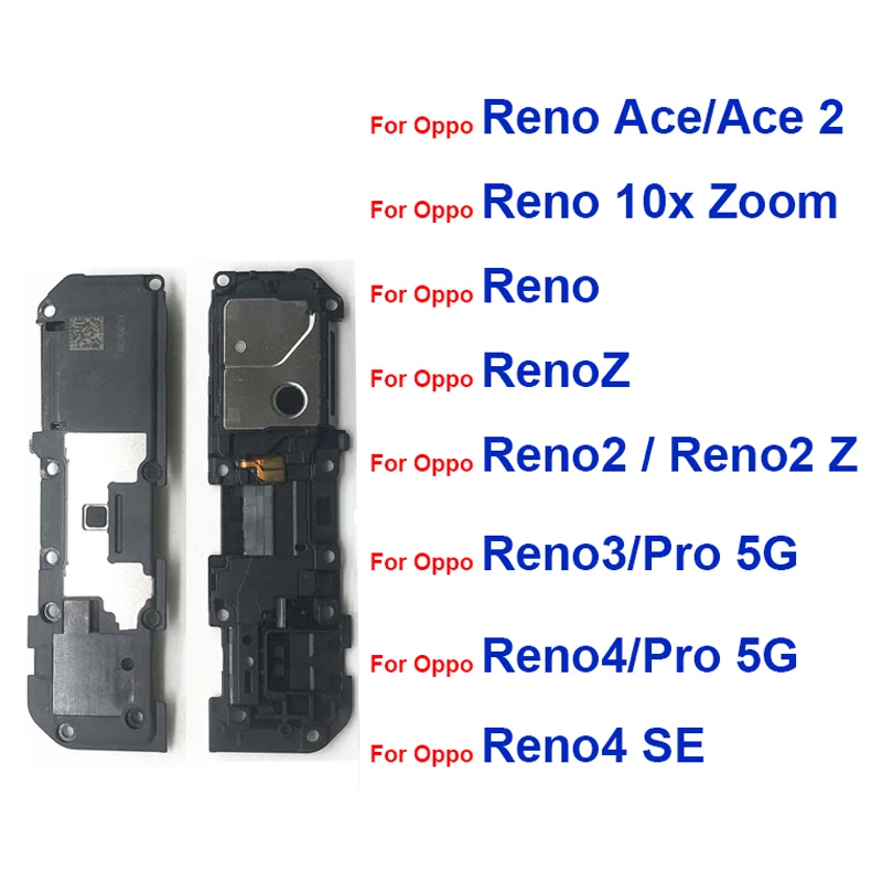 For OPPO Reno 2 2Z 3 4 Pro Plus 4Se 5G 10X Zoom Ace 2 Loudspeaker Buzzer Loud Speaker Buzzer Ringer Flex Cable Replacement Parts