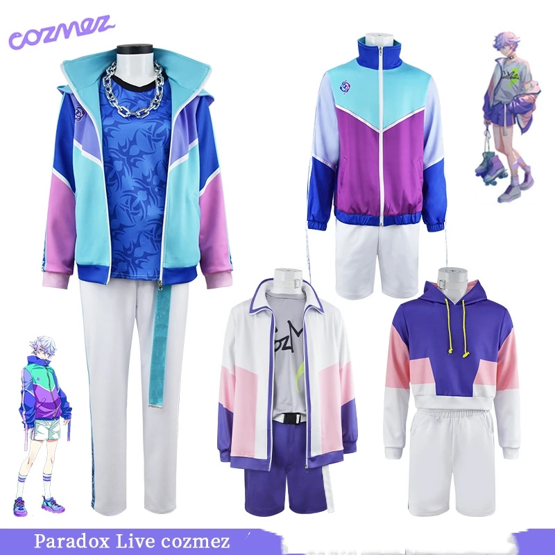 

Paradox Live Cos Cozmez Kanata Yatonokami Nayuta Yatonokami Cosplay Costume Women Men Jacket Pants Shorts T Shirt Sports Suit