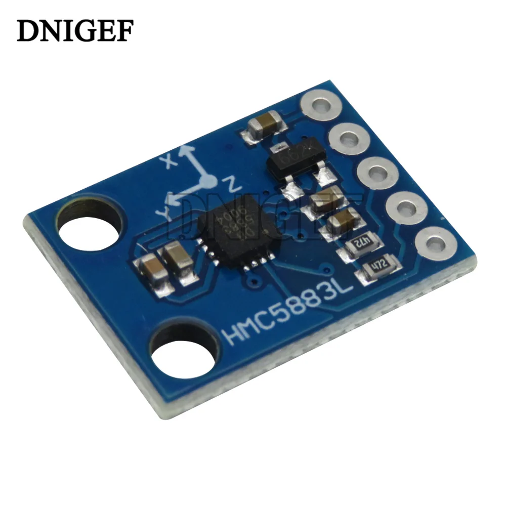 1 PCS DNIGEF GY-273 Sensor Module 3V-5V QMC5883L Triple Axis Compass Magnetometer Sensor Module Three Axis Magnetic Field Module