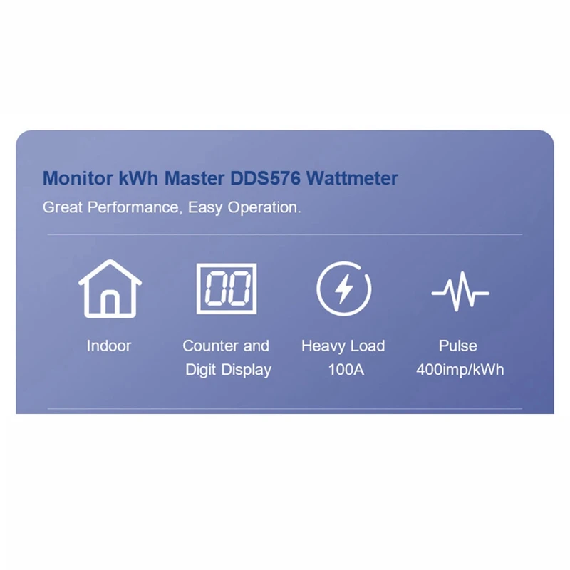 Three Phase 4 Wires Digital Power Electric Electricity Meter Kwh Power Consumption Monitor AC 380V 400V B