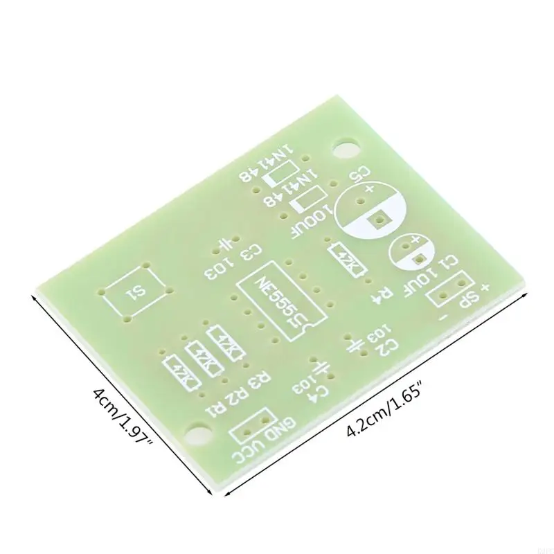 K9FC NE555 Buzzer Oscillator Electronic Diy Tone Generator LED LED 0.25W Altavoz