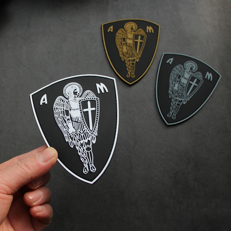 Legión de Ángel Parche PVC 3D - Escudo táctico e insignia para ropa - imagen 2