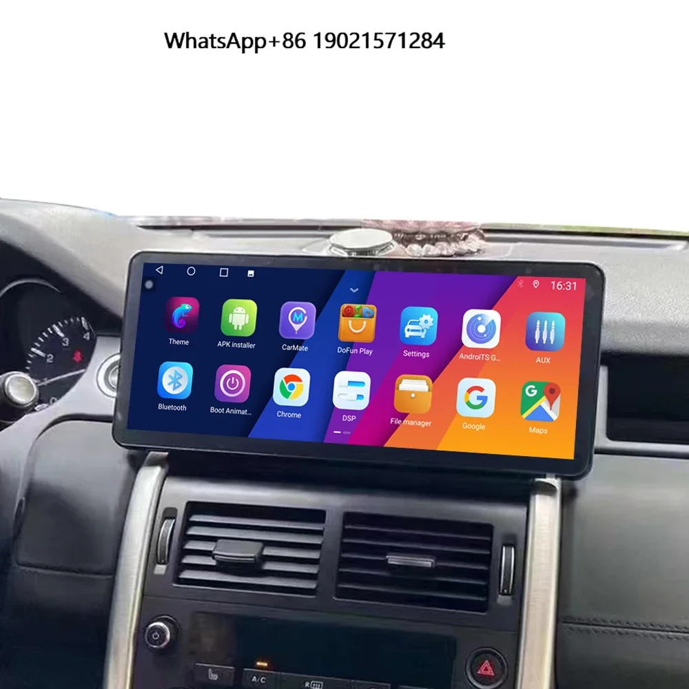 

For Land Rover Discovery Sport 12.3'' Android Autoradio 4G DSP GPS Touch Screen Stereo Carplay Car Radio Player 2015~2019