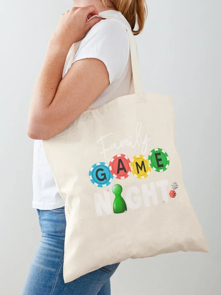 

Family Game Night Matching Tote Bag personalized tote bag Women's beach bags shopping bag logo