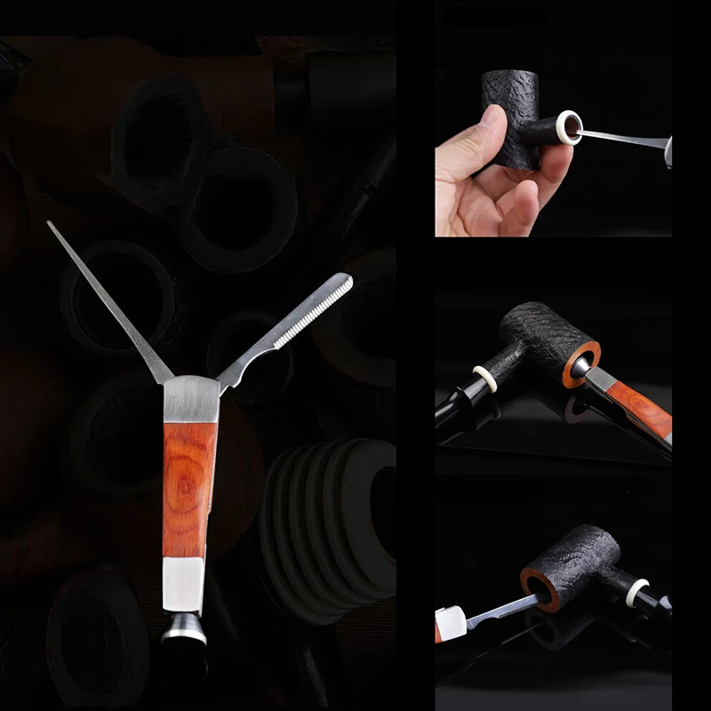 Mini Smoking Pipe Tamper Nozzle Scraper Cleaner Tools Tobacco accessories Clean Smoking Pipe Tools Tamper Scraper Reamer