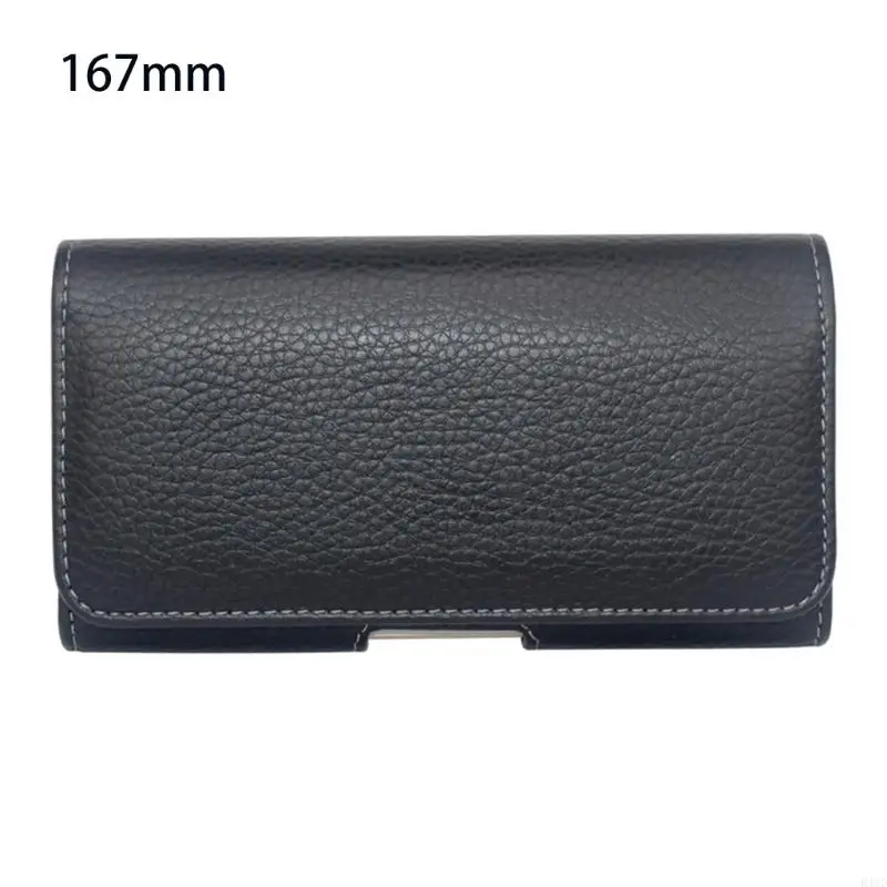 652F Universal 5.51-7.01 Inch Anti-drop Waist Belt Clip Bags for Case Cover for with Buckle