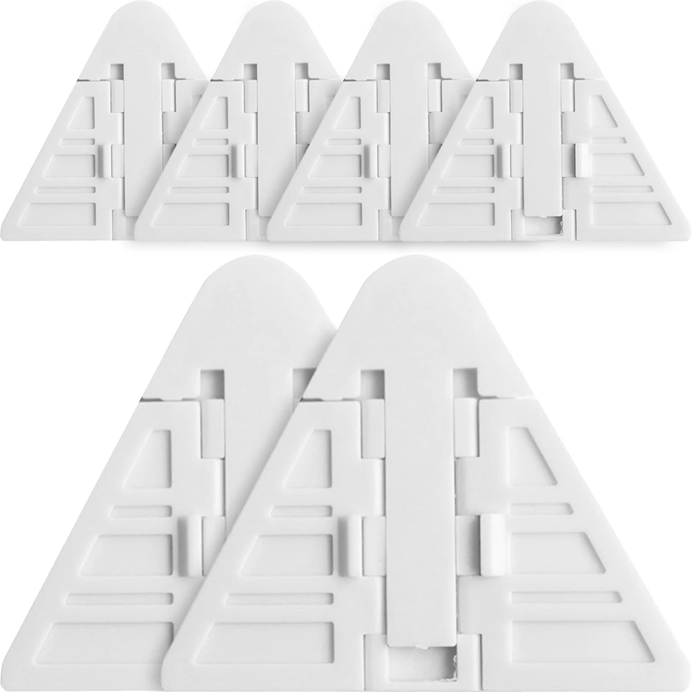 

6 Pcs Door Safety Locks Baby Proof ABS Material Window Security Cabinet Locks No Sliding Door Child Lock Screws Needed
