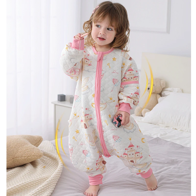 1.5 توغ الخريف الطفل كيس النوم - مراجعة Baby Clothing For Bed وسعره