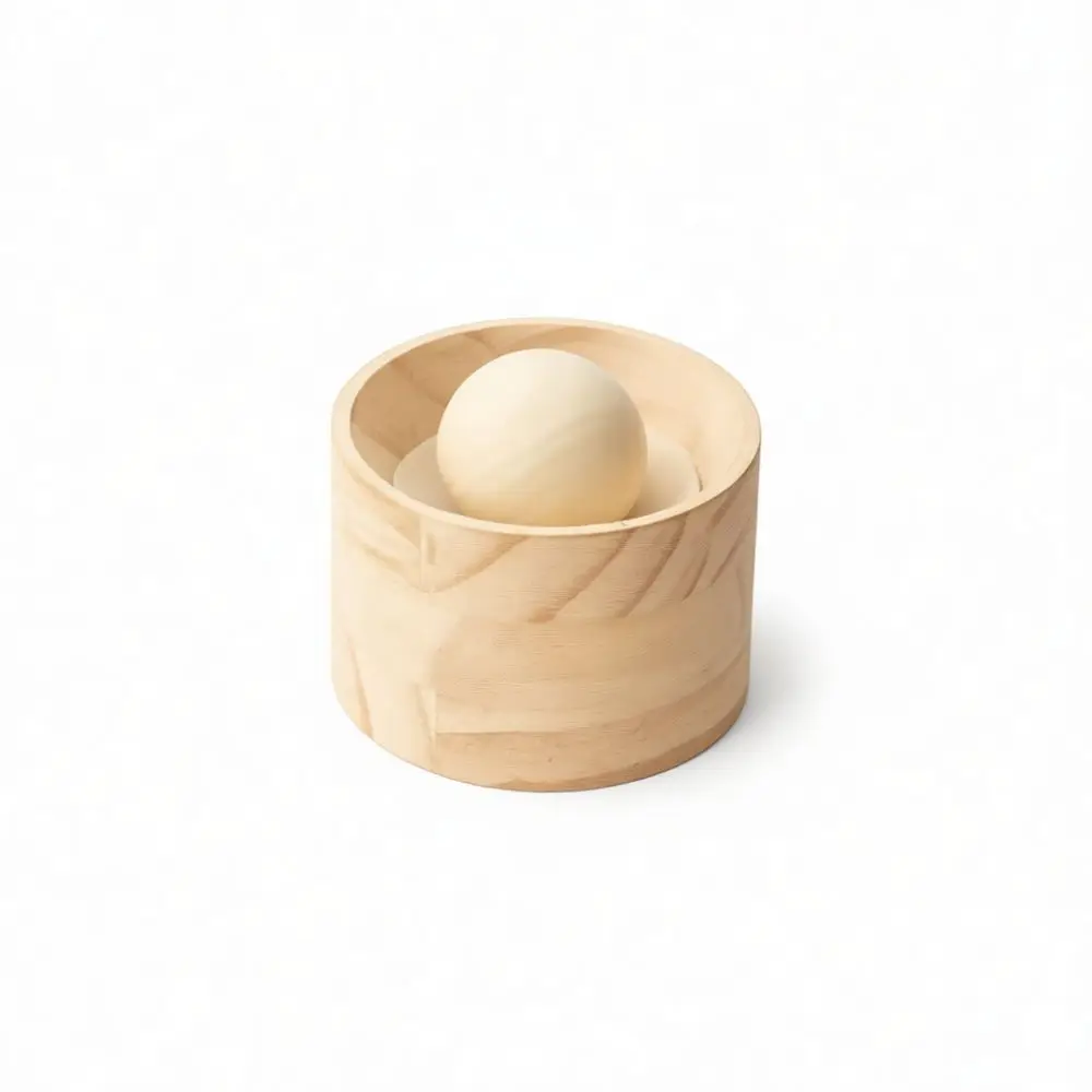Simple Wood Dumpling Wrapper Mold Round Dough Presser Kitchen Gadget For Effortless Preparation Of Home Made Food