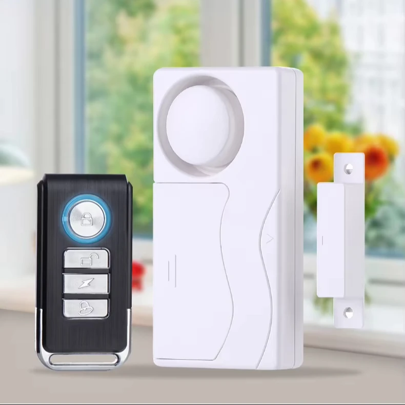 

Widely Application Door Window Alarm Detector Remote Control Warning with Magnetic Sensor Wireless Siren Door Alarm