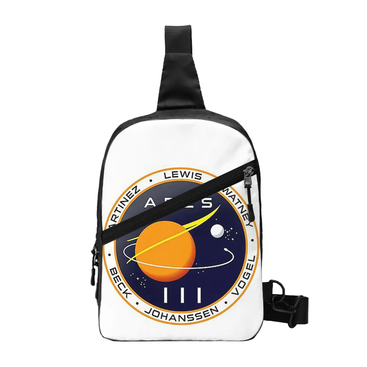 

Ares 3. Миссия Марса - Нагрудная сумка The Martian Badg, мужской рюкзак через плечо, нагрудная сумка, дорожный походный рюкзак, сумка через плечо