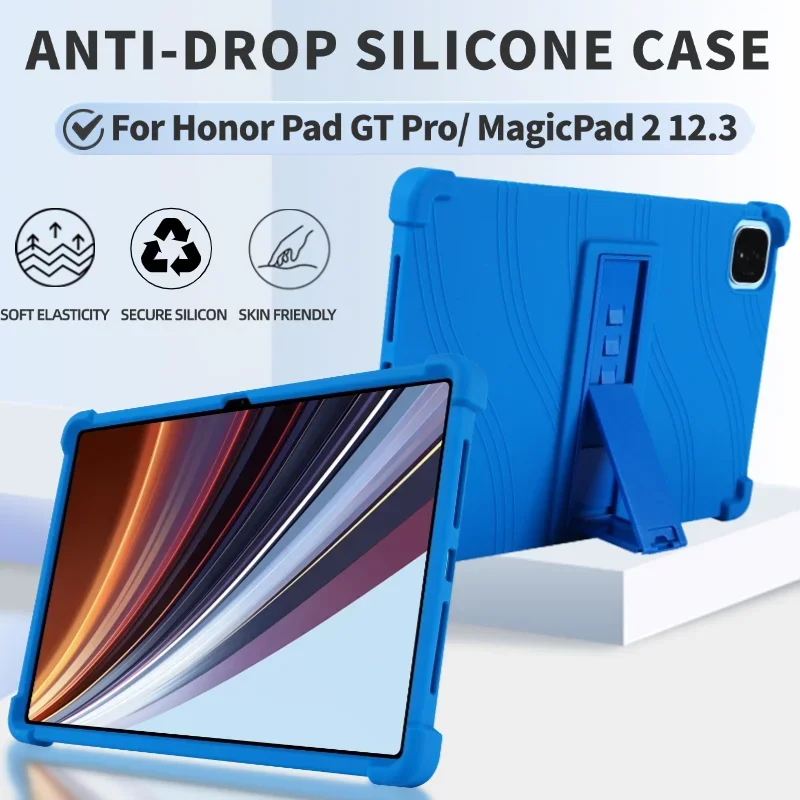 Case for Honor MagicPad 2 Tablet Cases ROD2-W69 W09 Coat Shockproof Cover Soft Silicon Stand Protective Shell 12.3 Inch