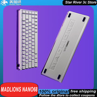  FGG Madlions NANO68 Magnetic Axis keyboard Adjustable 0 Dead Zone RT0.01 8k Low Latency RGB Custom Gaming Keyboard Laptop Gift