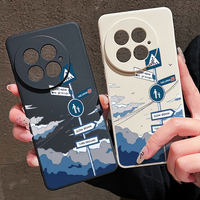 Road Sign Landscape TPU Case For OnePlus 13 12 13R 12R 11R ACE 5 3 2 Shockproof Soft Silicone Phone Cover For OnePlus 13R 12R 13