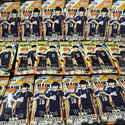 Anime Haikyuu!! Figure Flash Card Hinata Shoyo Kageyama Tobio Boxuto Kotaro Photo Cards Tarot Photocard For fans Collection Gift