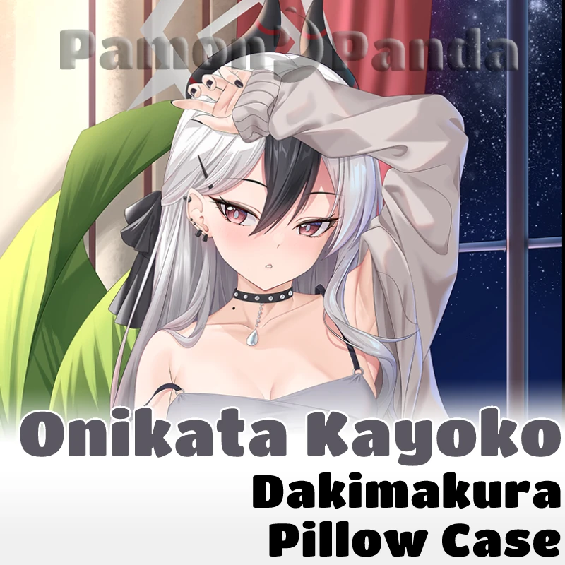 

Onikata Kayoko Dakimakura Blue Archive Game Pillowcase Hugging Full Body Sexy Pillow Case Cushion Cover Home Bedding Decoration