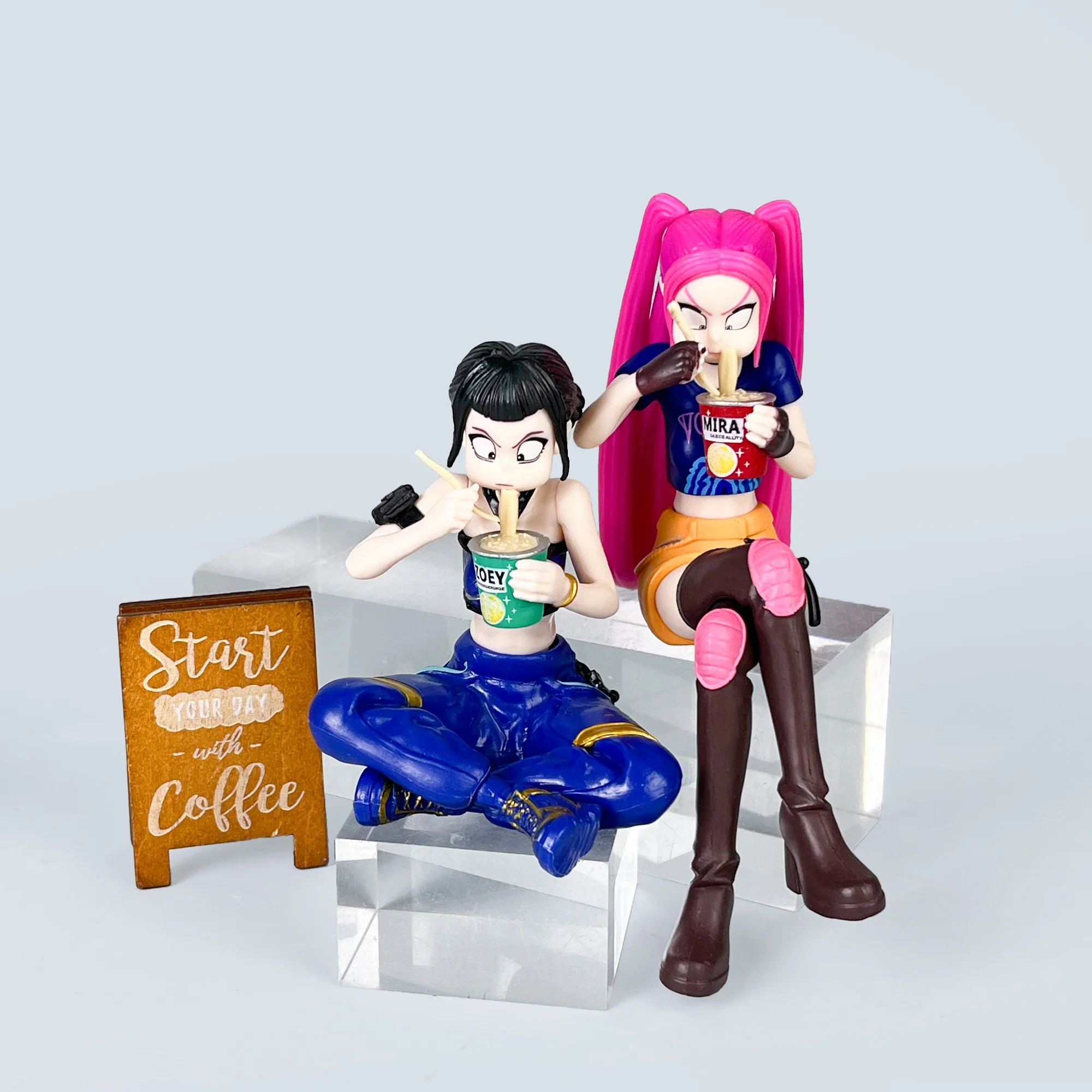 Caliente Anime KPop Devil Hunter muñeca vinilo juguete Rumi Mira Zoi personaje vinilo máscara caja ciega ornamento juguete regalo de Navidad 2026