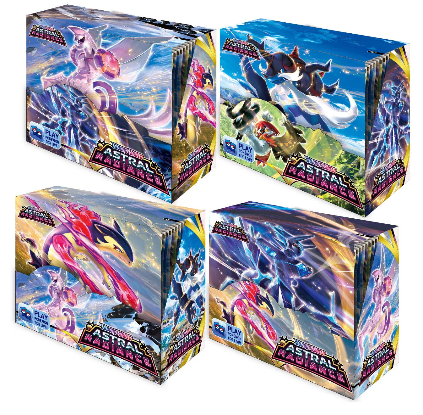 Scarlet Violet 151 Pokémon Kaart 360 Stuks Prismatic Evolutions PHANTASMAL FLAMES Astral Radiance Engelse Booster Battle Transactie