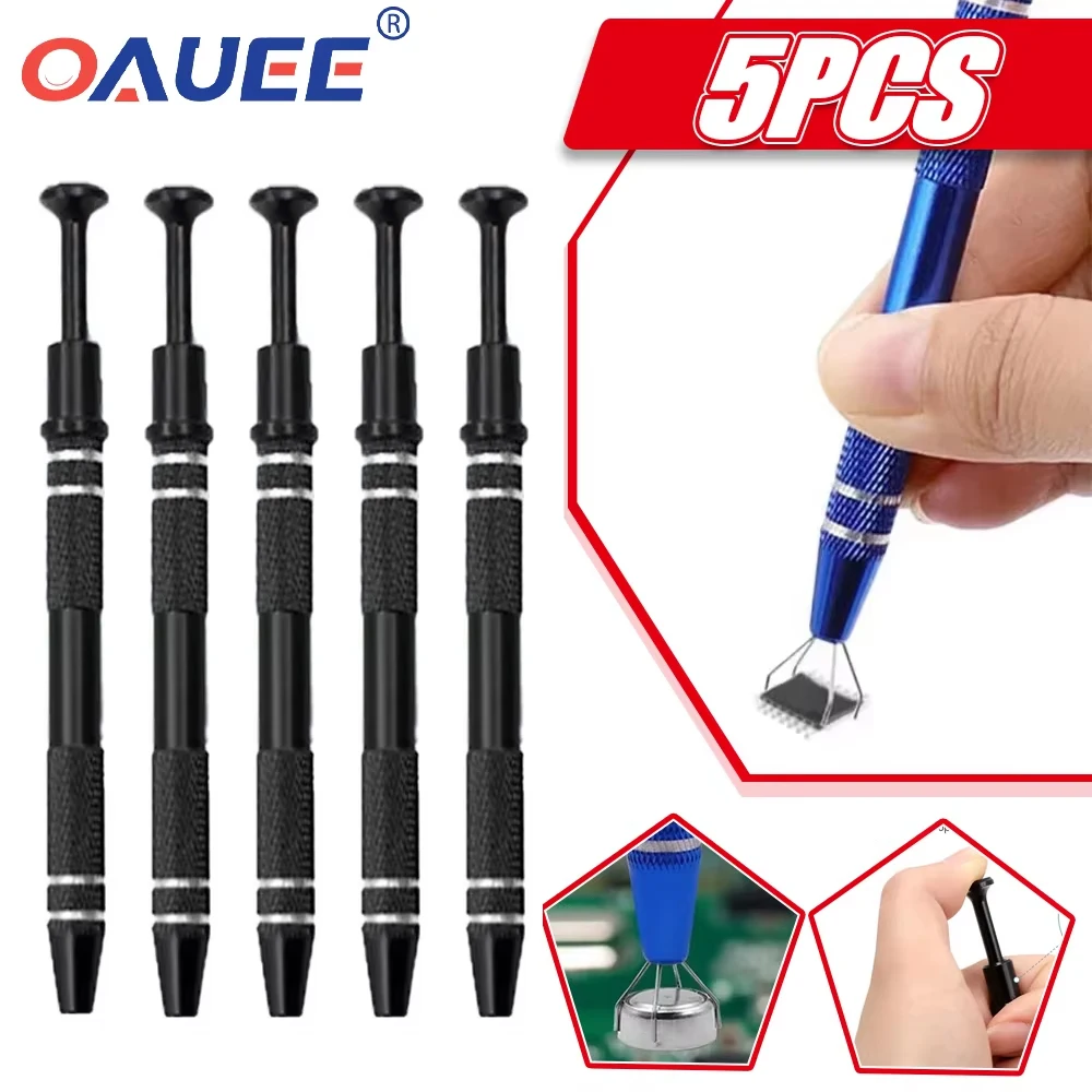 Four Claw Electronic Component Grabber IC Chip Pickup BGA Chip Picker Extractor Electronic Parts Gripper Electronic Repair Tools