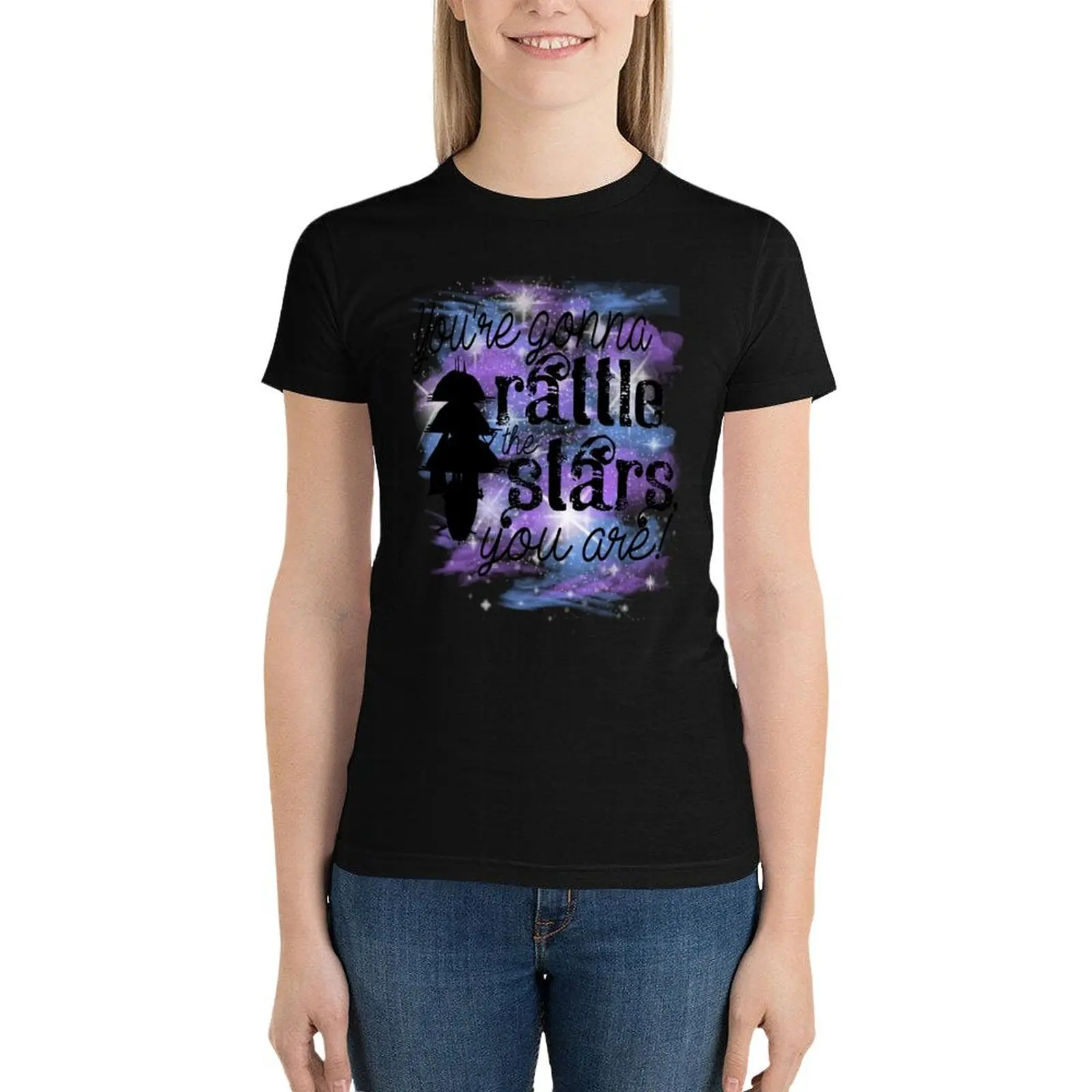 

James Pleides Hawkins T-Shirt summer top oversized t shirt for Women